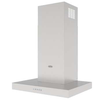 Belling 60cm Chimney Hood, Stainless Steel