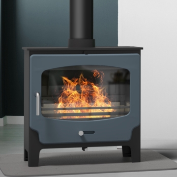 Saltfire ST-X Wide Woodburning & Bio Ethanol Stove