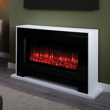 Suncrest Nebraska 51" Electric Fireplace Suite