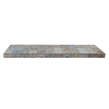 Gallery Tapestry Tiled Hearth 52"