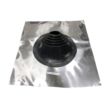 No 2 Tile Black EPDM Roof Flashing - 5" - 8" Twinwall Flue (125-200mm) No 2 Tile Black EPDM Roof Flashing - 5" - 8" Twinwall Flue (125-200mm)