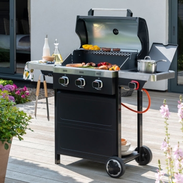 Norfolk Grills Vista 3 Burner BBQ