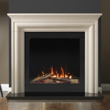 PureGlow Wenlock Limestone Electric Fireplace Suite PureGlow Wenlock Limestone Electric Fireplace Suite