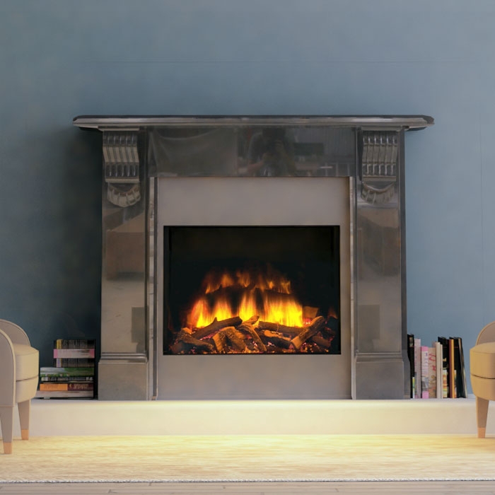 ilektro 950 Aspect in a Fireplace Surround
