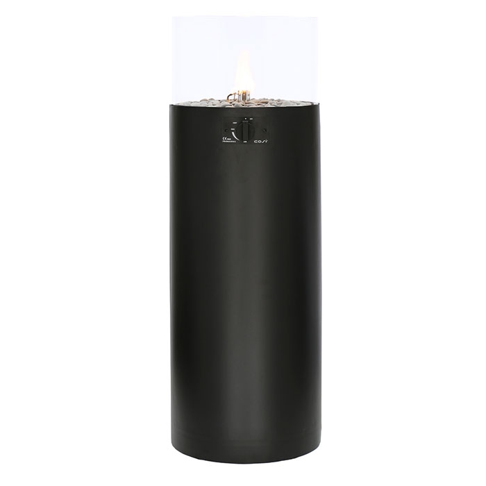 Cosiscoop Pillar Gas Lantern, Black