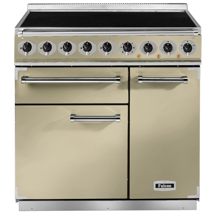Falcon 900 Deluxe Cream Induction Electric Range Cooker