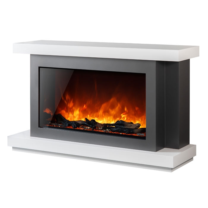 AGA Rayburn Stratus Extra Tall 100 Electric Fireplace Suite