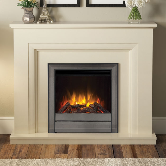 Amorina deluxe electric fireplace suite