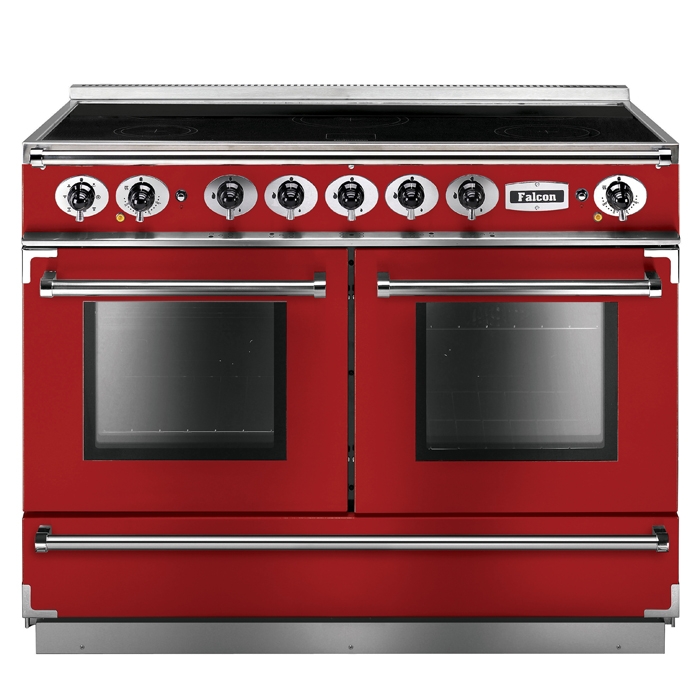 Falcon 1092 Continental Cherry Red Induction Electric Range Cooker