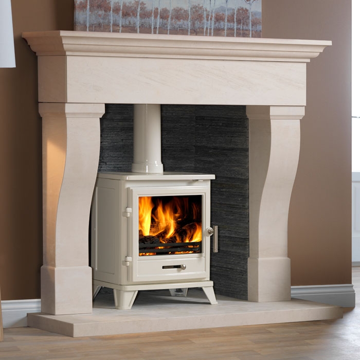 Fradswell Inglenook Limestone Fireplace