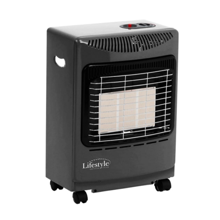 Lifestyle Mini Heatforce Portable Indoor Gas Heater, Grey
