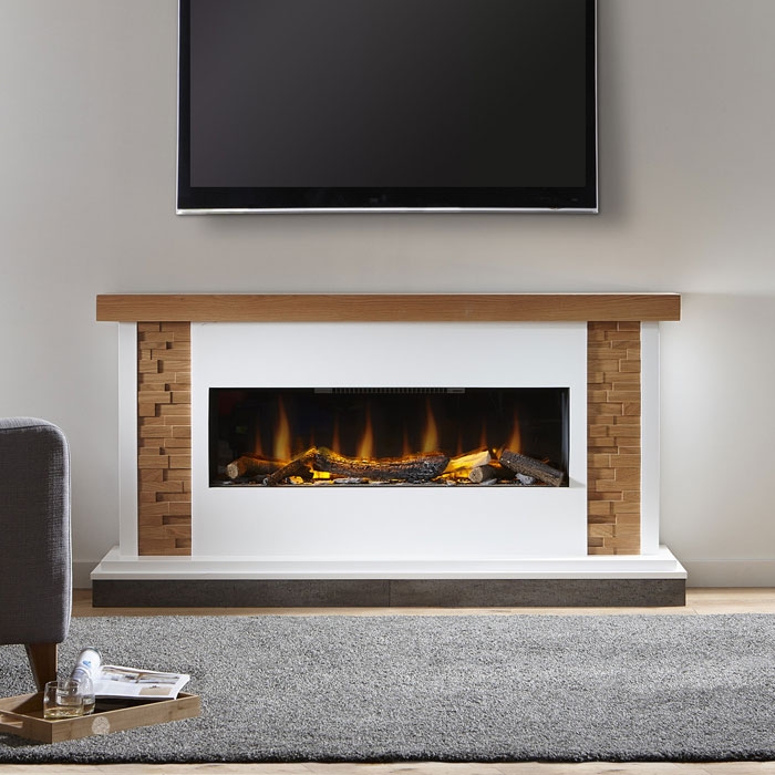 OER Madison 64" 1000 Electric Fireplace Suite