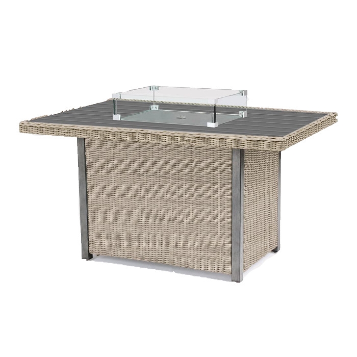 Kettler Palma Mini Fire Pit Table, Oyster