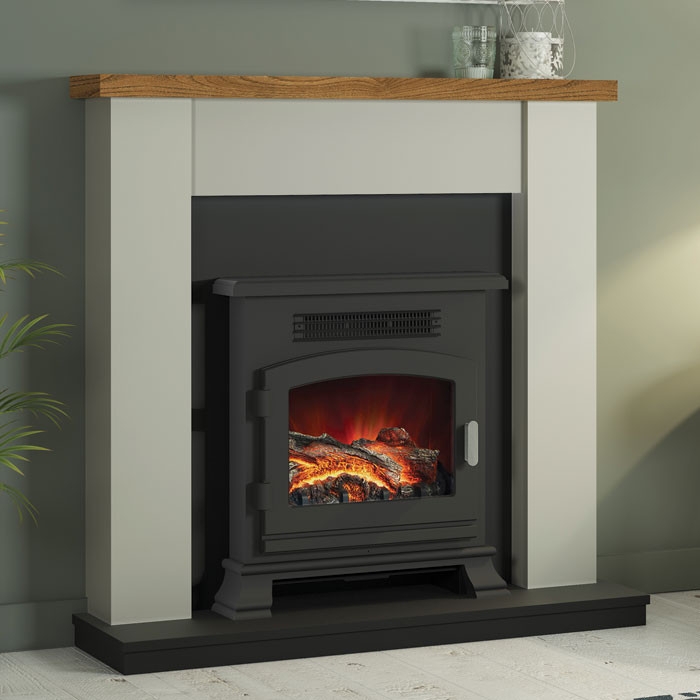Be Modern FLARE Ravensdale Electric Fireplace Suite