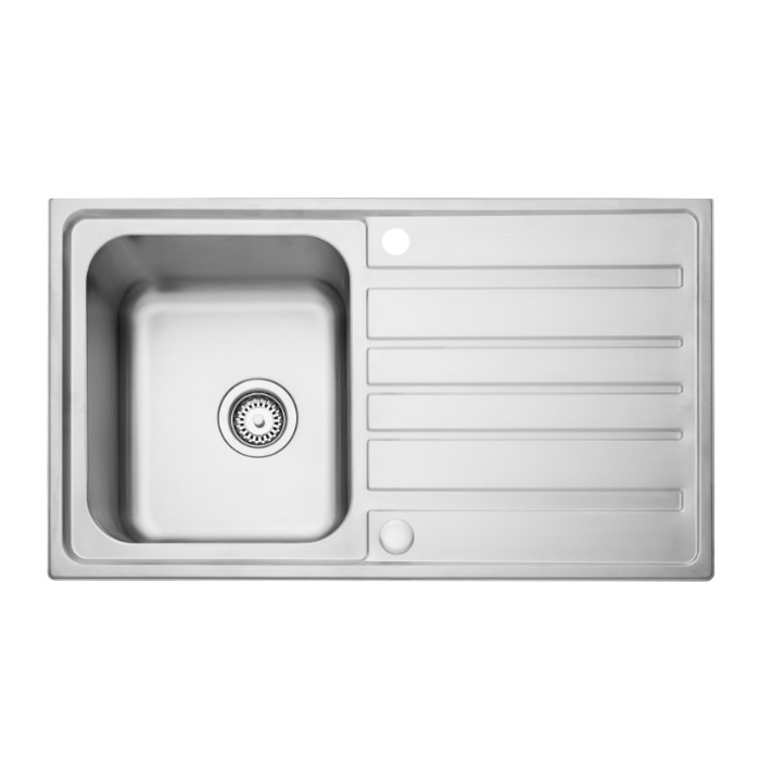 Leisure Axel AX860 Single Bowl Stainless Steel Sink