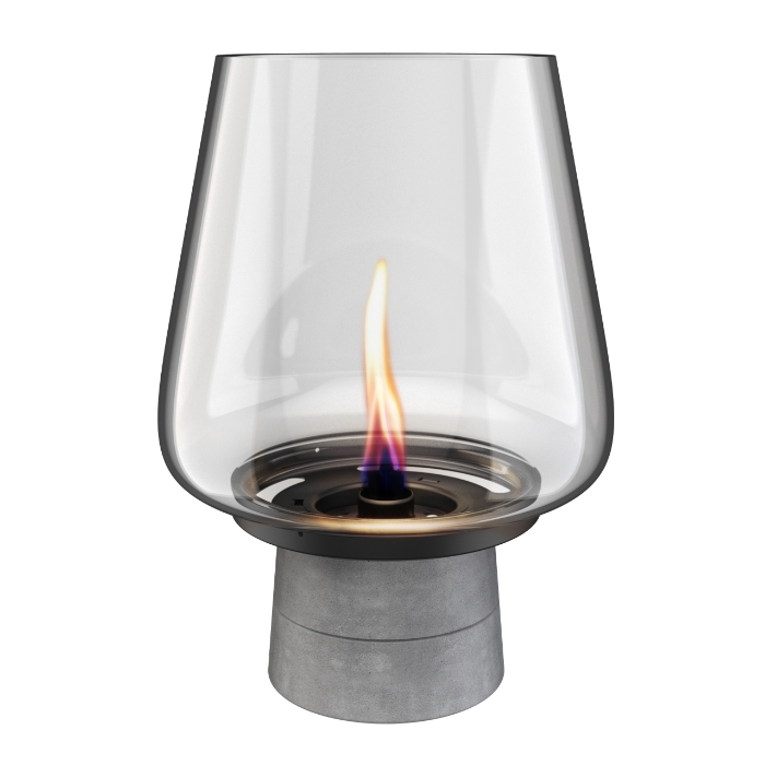 Tenderflame Amarylis 25 Tabletop Candle, Concrete