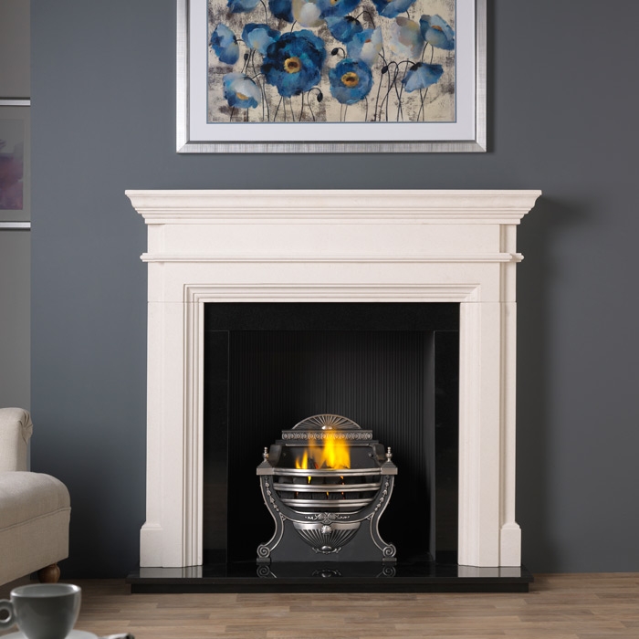 Comberford Limestone Fireplace