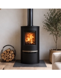 Mi-Fires Ovale Low Stove with Door