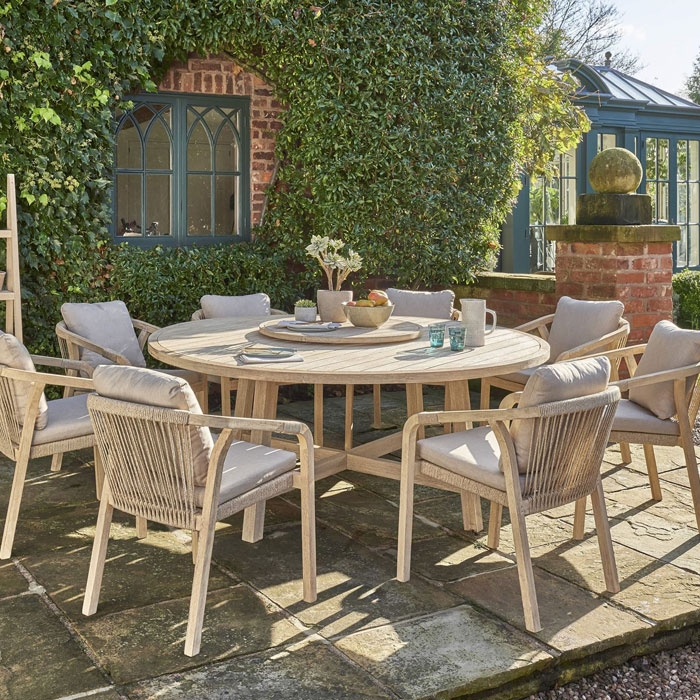 Buy Kettler Cora 8 Seater Dining Set Stoves Are Us