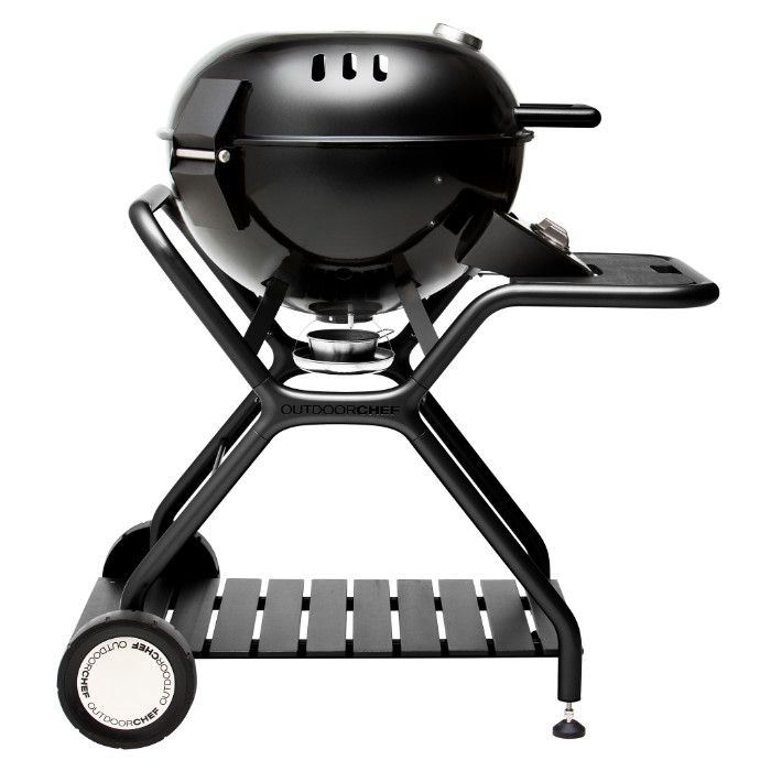 Outdoor Chef Ascona 570G Kettle Gas BBQ Black Stoves Are Us