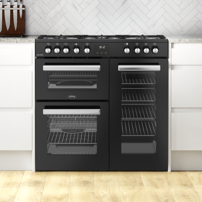 Belling Cookcentre 90DF Dual Fuel Range Cooker Stoves Are Us