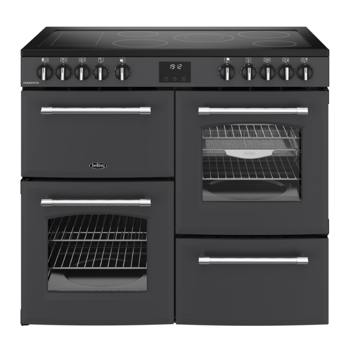 Belling Farmhouse 100E Ceramic Range Cooker Stoves Are Us