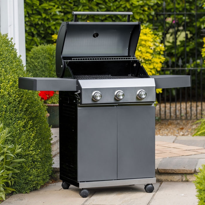 Buy Grillstream Classic 3 Burner Hybrid Gas Charcoal BBQ Stoves Are Us