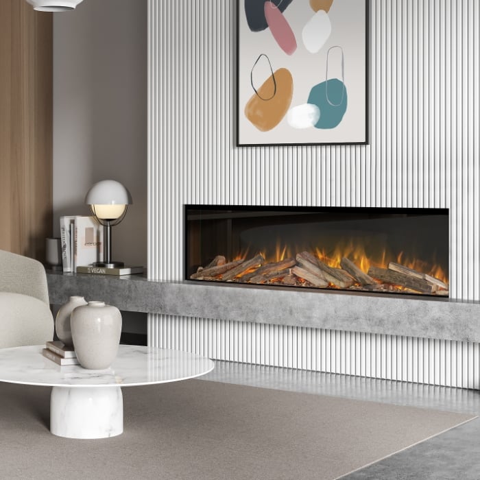 Aura Fires Kinver SL 1500 1-2-3 Sided Electric Fire