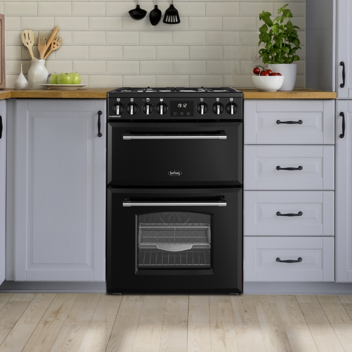 Belling farmhouse dual fuel cooker discount