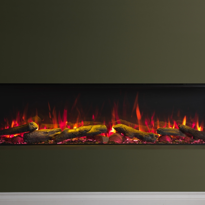 BlazeBright Oxford Deep Lux 1800 1-2-3 Sided Electric Fire