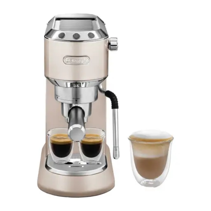 Delonghi Dedica Arte Manual Coffee Machine, Beige
Delonghi Dedica Arte Manual Coffee Machine, Beige