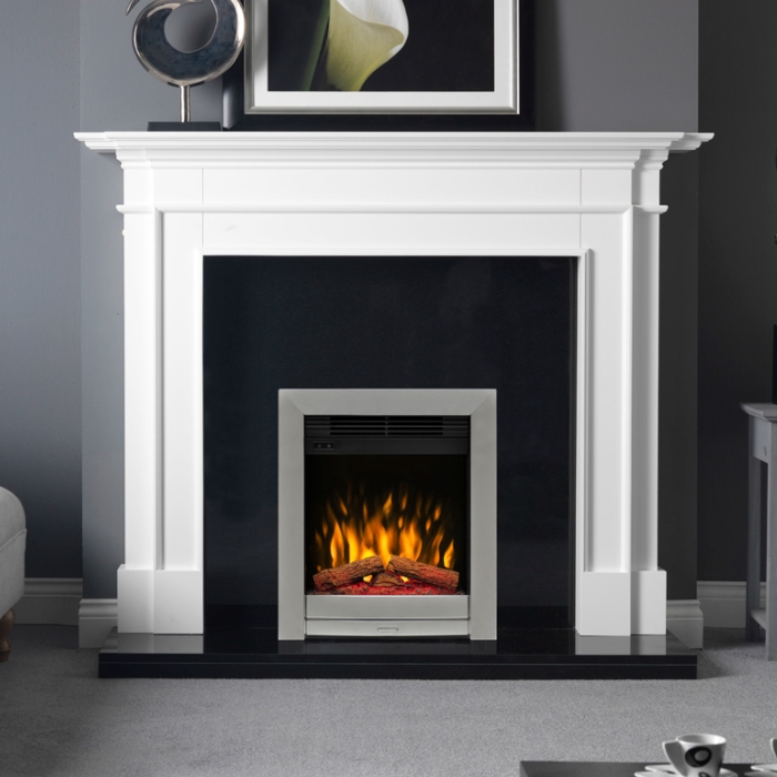 Dimplex Luna Optiflame Inset Electric Fire Roomset Dimplex Luna Optiflame Inset Electric Fire Roomset