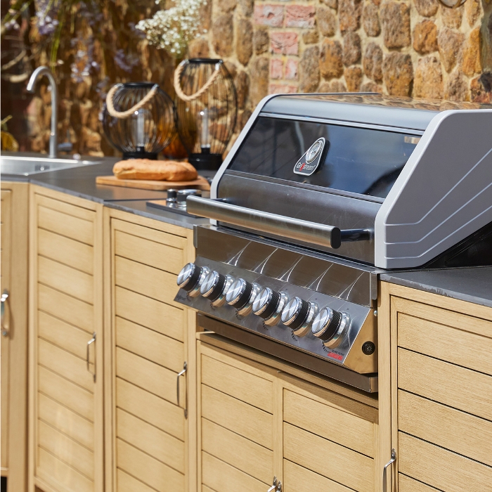 Grillstream Gourmet 6 Built In Hybrid Gas Charcoal BBQ Stoves Are Us