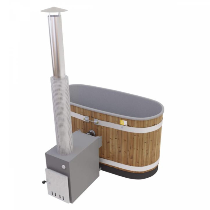 Kirami Original Tiny CULT Wood-Fired Hot Tub Kirami Original Tiny CULT Wood-Fired Hot Tub