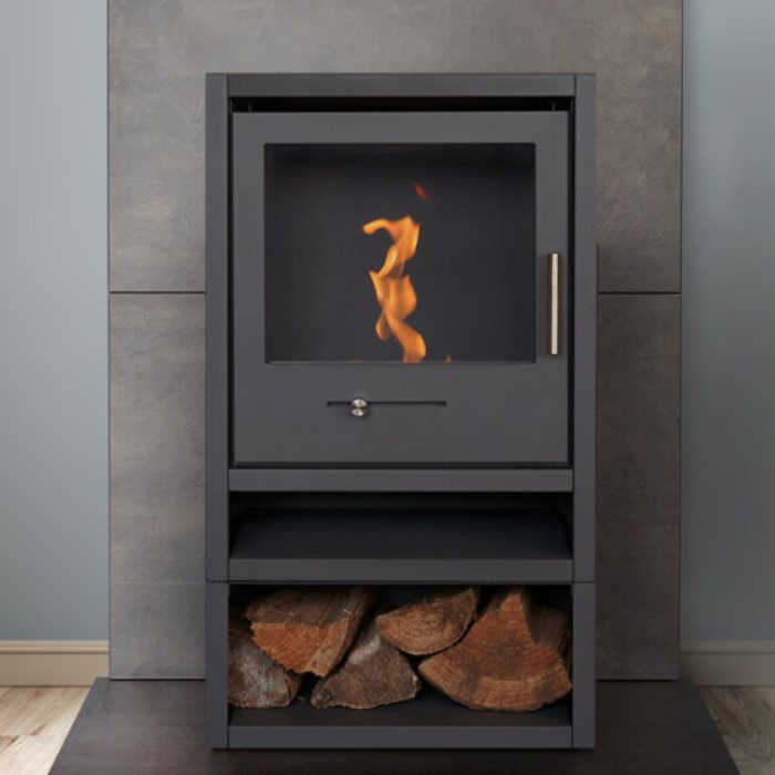 OKO S1 Bioethanol Stove With Log Store OKO S1 Bioethanol Stove With Log Store