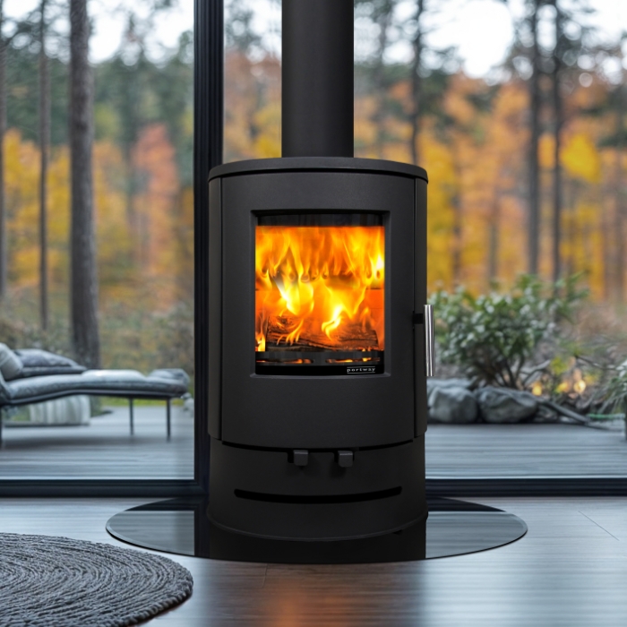 Portway PB 1000 Low Base Cylindrical Stove Portway PB 1000 Low Base Cylindrical Stove