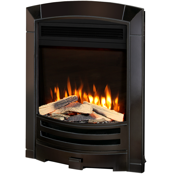 Flavel Proflame Decadence Electric Fire, Black Nickel Flavel Proflame Decadence Electric Fire, Black Nickel