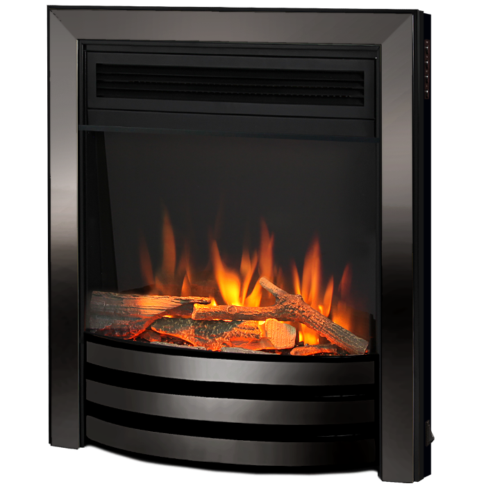 Flavel Proflame SL Autograph Electric Fire, Nickel Black and Black Flavel Proflame SL Autograph Electric Fire, Nickel Black and Black