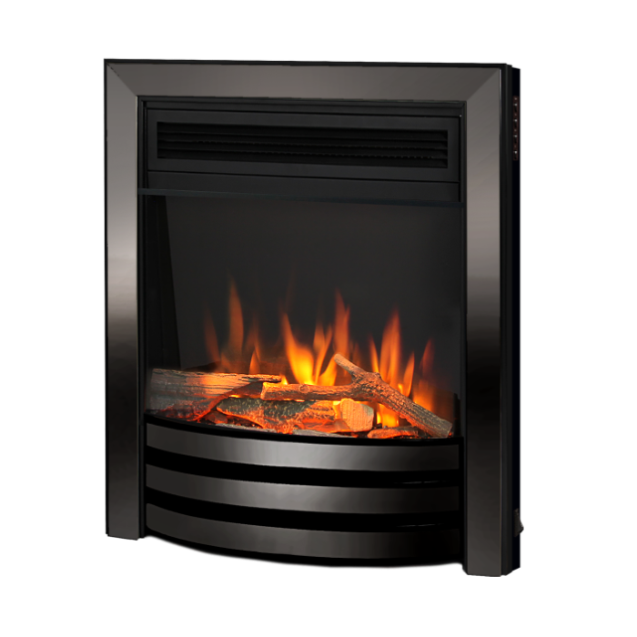Flavel Proflame SL Autograph Electric Fire, Nickel Black and Black 