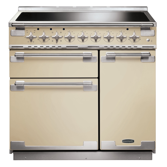 Rangemaster Elise Cream 90cm Electric Induction Range Cooker Stoves Are Us