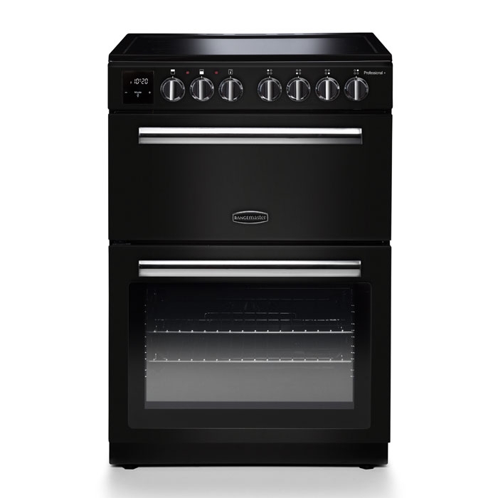 Rangemaster Professional Plus 60cm Induction Cooker Black Chrome Stoves Are Us