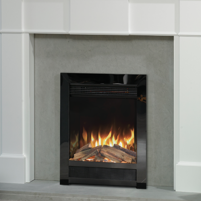 Aura Fires Stanford Super Slim C3 Electric Fire, Black Nickel Aura Fires Stanford Super Slim C3 Electric Fire, Black Nickel