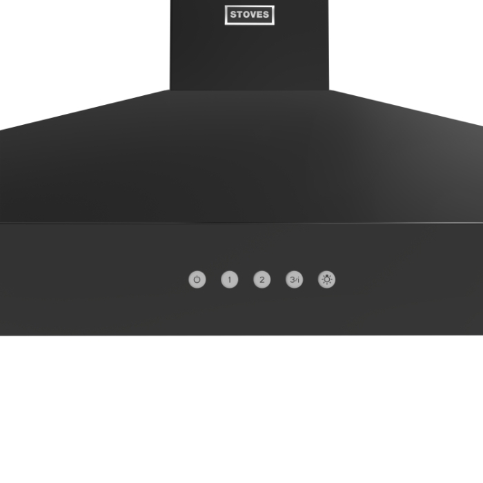 Stoves Sterling 90PYR Chimney Hood Black Stoves Are Us