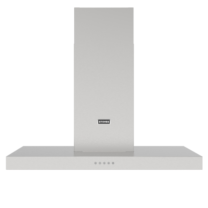 Stoves Sterling 100T Chimney Hood, Stainless Steel Stoves Sterling 100T Chimney Hood, Stainless Steel
