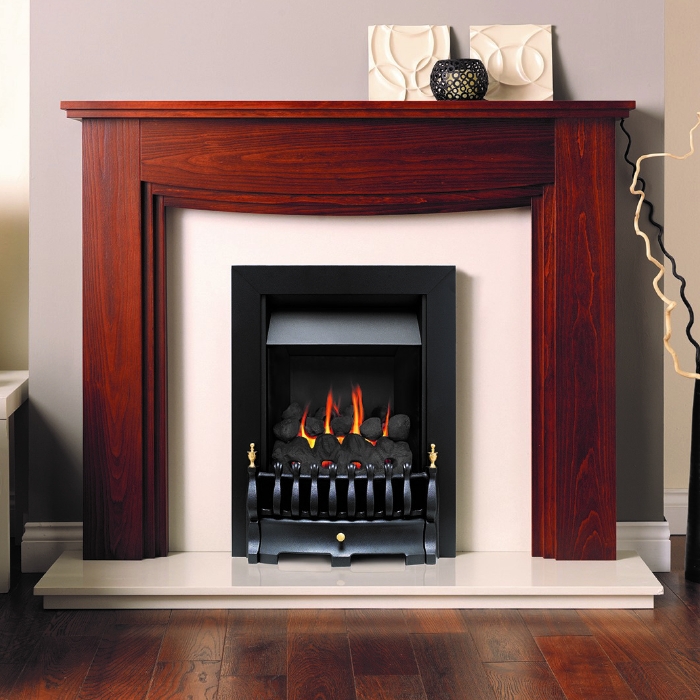 Valor Blenheim Slimline Hotbox Gas Fire, Black Valor Blenheim Slimline Hotbox Gas Fire, Black