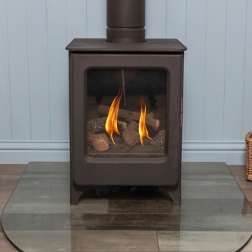Mendip Ashcott Balanced Flue Gas Stove Free standing