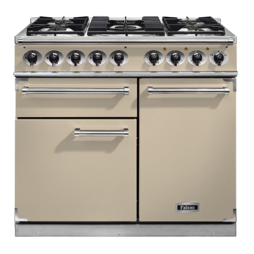 Falcon 1000 Deluxe Cream Dual Fuel Range Cooker