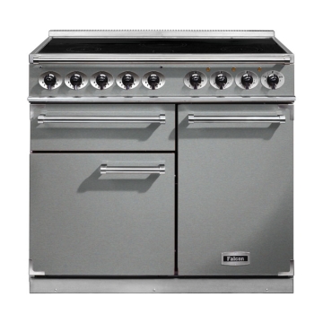 Falcon 1000 Deluxe Stainless Steel Induction Electric Range Cooker Falcon 1000 Deluxe Stainless Steel Induction Electric Range Cooker