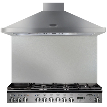 Rangemaster 110cm Stainless Steel Splashback