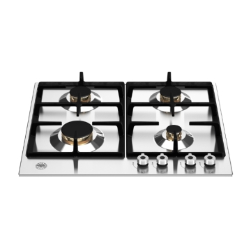 Bertazzoni P604PROX Pro Series 60cm Gas Hob, Stainless Steel